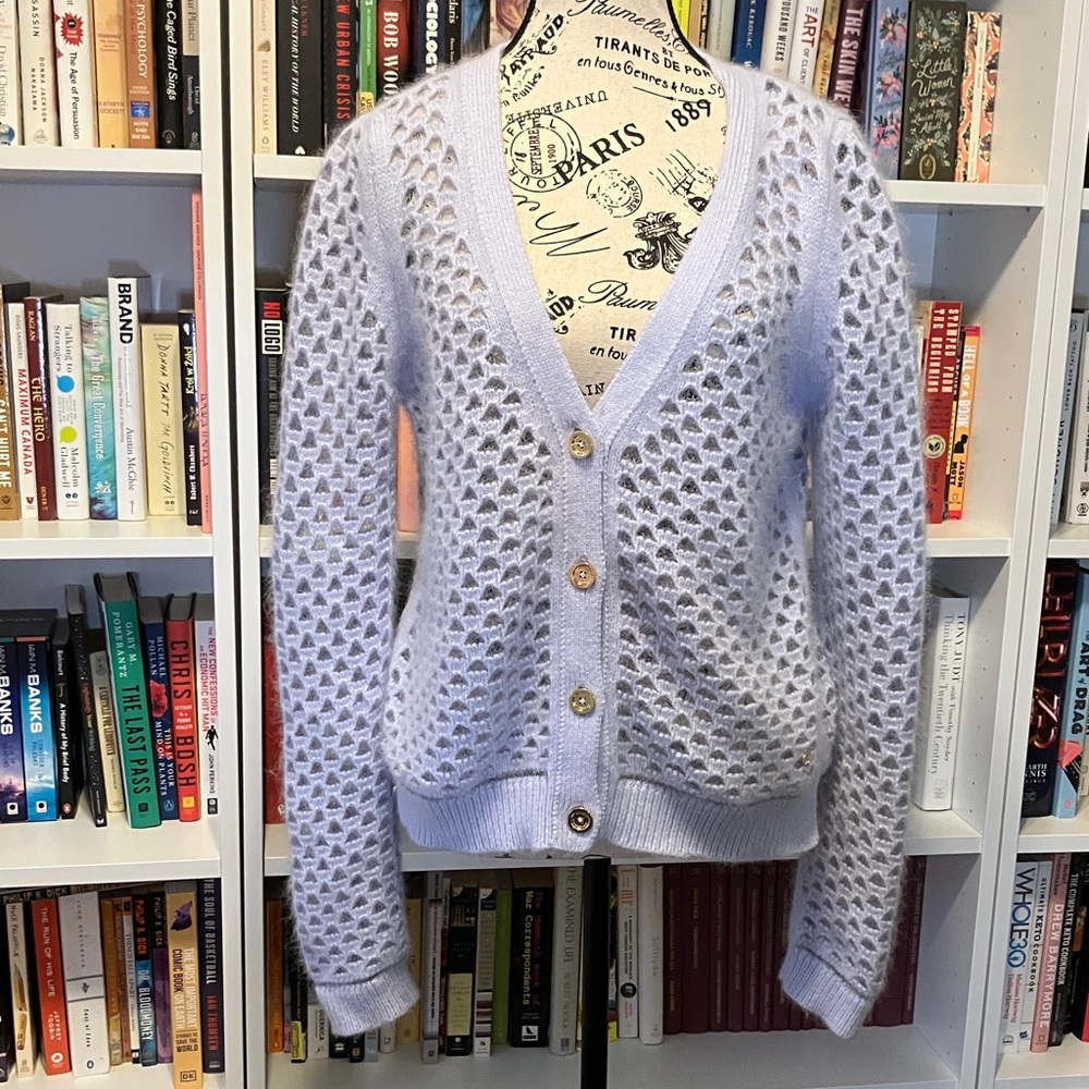 Periwinkle angora Juicy Couture  Women's cardigan